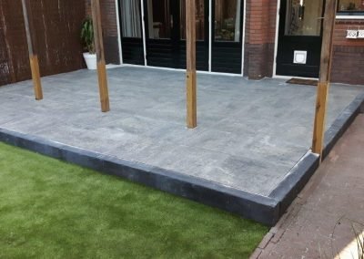terras aanleg natuursteen hoveniersbedrijfrobertsterk hilversum