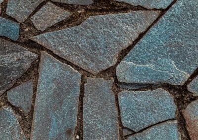 Flagstones in de tuin